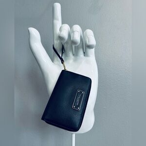 Marc Jacobs Black Leather Wristlet